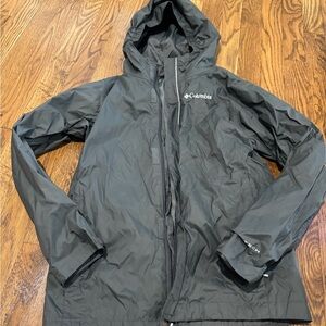 Columbia Boy’s Dark Gray Raincoat